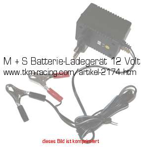 Bild vom Artikel M+S Batterie-Ladegerät 12 Volt