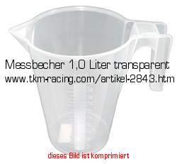Bild vom Artikel Messbecher 1 Liter (transparent)