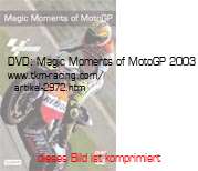 Bild vom Artikel DVD: Magic Moments of MotoGP 2003