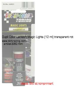 Bild vom Artikel Dupli Color Lackstift Magic Lights (12 ml) transparent rot