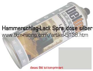 Bild vom Artikel Hammerschlag-Lack Spraydose silber