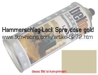 Bild vom Artikel Hammerschlag-Lack Spraydose gold