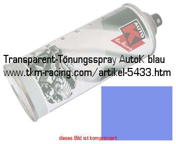 Bild vom Artikel Transparent-Tönungsspray AutoK blau