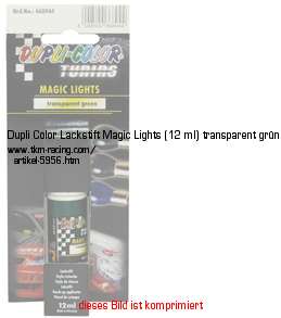Bild vom Artikel Dupli Color Lackstift Magic Lights (12 ml) transparent grün