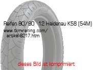 Bild vom Artikel Reifen 90/90 - 12 Heidenau K58 (54M)