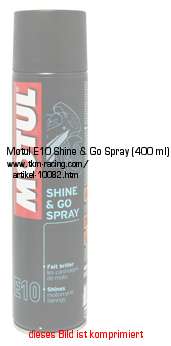 Bild vom Artikel Motul E10 Shine & Go Spray (400 ml)
