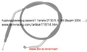 Bild vom Artikel Kupplungsbowdenzug passend f. Yamaha DT 50 R, X, SM (Baujahr 2004 - ....)