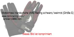 Bild vom Artikel Motocross Handschuhe VME Racing schwarz/weinrot (Größe S)